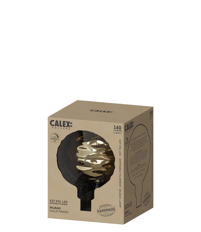 Calex LED Bilbao Gold Lamp G150 4W 2100K