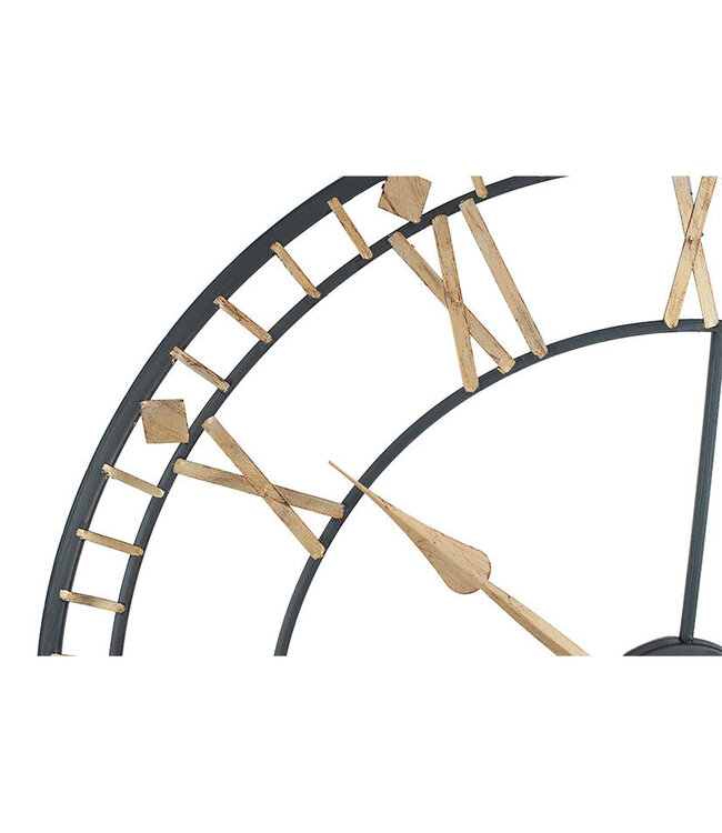 Antique Bronze & Gold Metal Round Large Clock Freitaslaf Net LTD