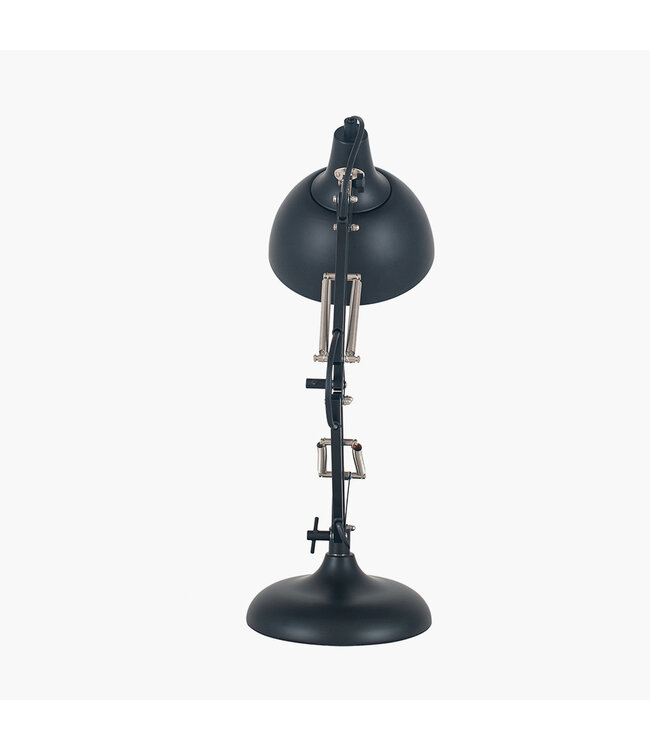 Pacific  Matt Black Metal Angled Task Table Lamp