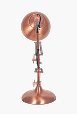 Brushed Copper Metal Angled Task Table Lamp