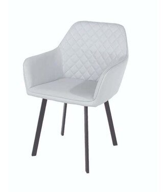 Core Products Grey PU Armchair - Pair