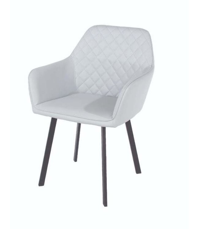 Core Products Grey PU Armchair - Pair