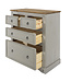 Core Products Corona Grey 2+2 Drawer Chest