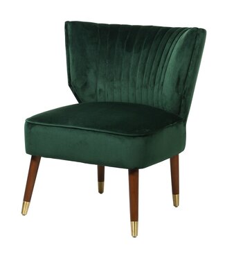 Basil Green Accent Chair