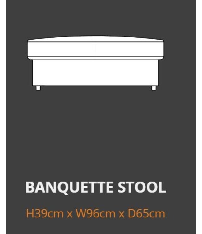 Lebus Upholstery Ashley Banquette Footstool