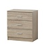 Timber Art Design Rio 3 Drawer Chest - Sonoma Oak