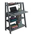 Timber Art Design Ladder Desk - Dark Grey