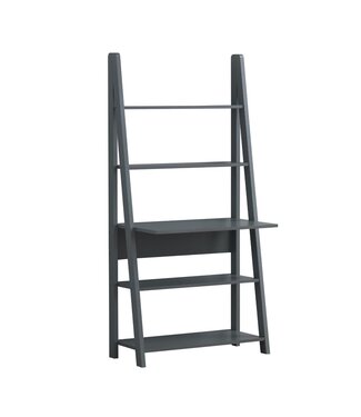 Timber Art Design Ladder Desk - Dark Grey