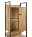 Timber Art Design Zahra Oak Effect Storage Cabinet With Shelves