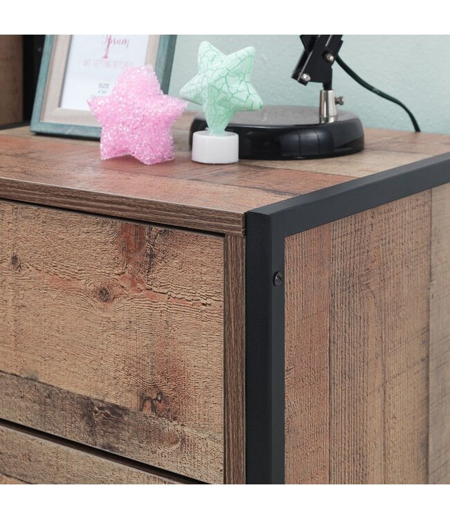 Timber Art Design Stretton 2 Drawer Bedside