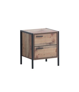 Timber Art Design Stretton 2 Drawer Bedside