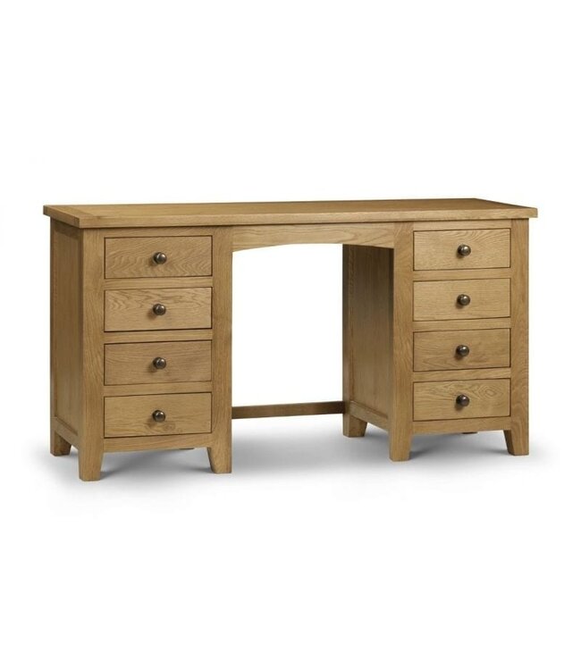 Julian Bowen Marlborough Twin Pedestal Dressing Table