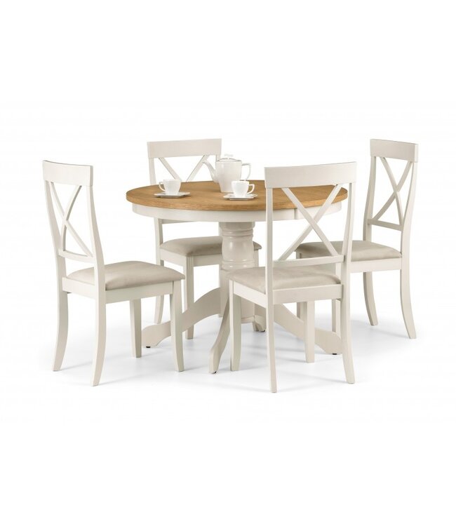 Julian Bowen Davenport Round Dining Set