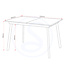Seconique Avery Extending Dining Table