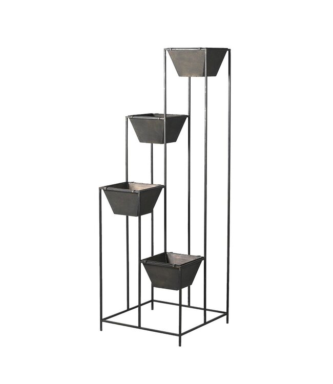 4 Tub Tiered Plant Stand