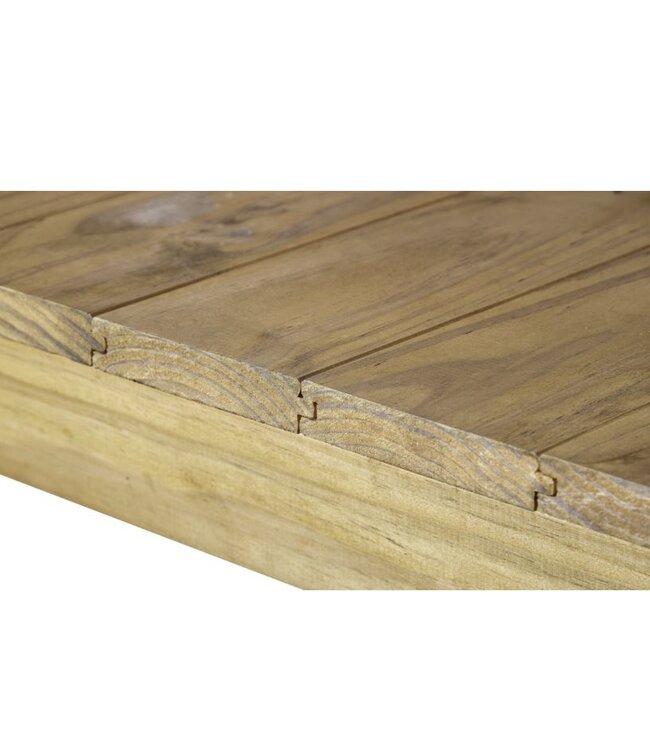 Tramontina Folding Table & 2 Benches - Naturalle