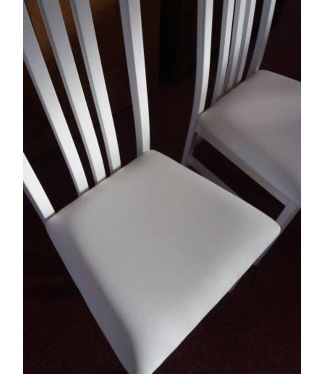 Diva High Gloss & Leather Set of 4 Chairs