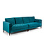 Harper Plush Teal Sofa Collection