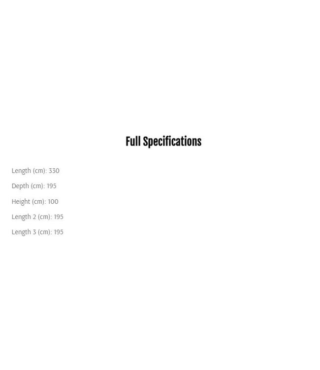 Bishop U Shape Corner Sofa