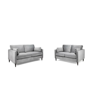 Munich Plush Grey Sofa Collection