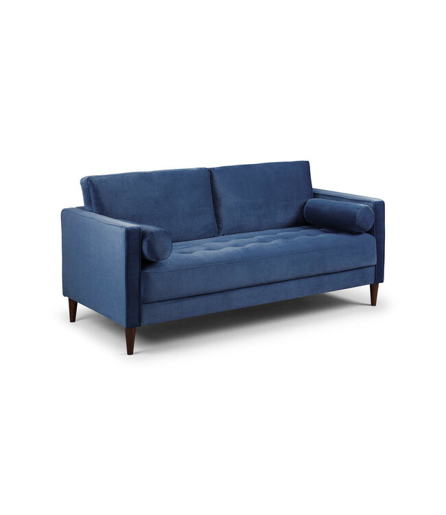 Harper Plush Blue Sofa Collection