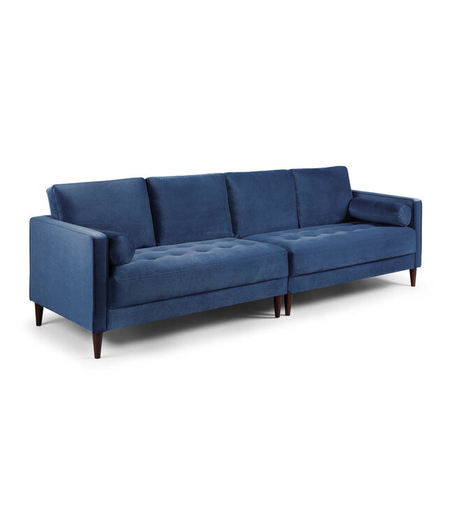 Harper Plush Blue Sofa Collection