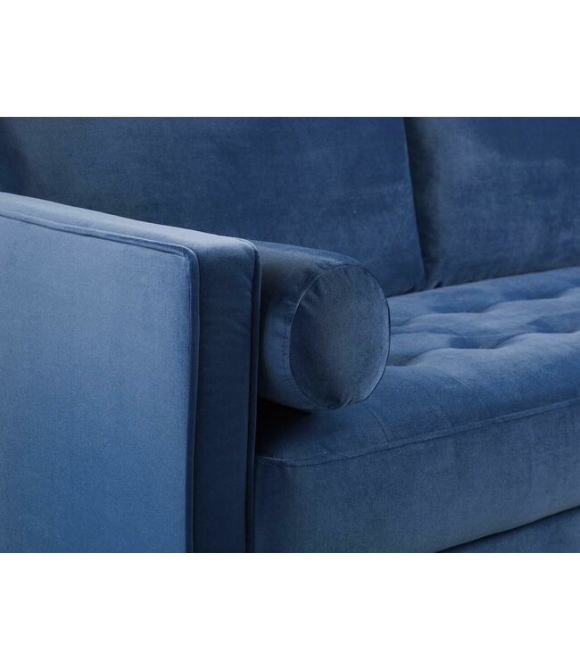 Harper Plush Blue Sofa Collection