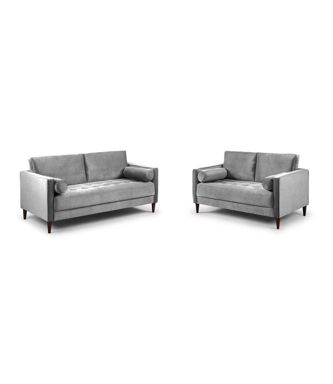 Harper Plush Grey Sofa Collection