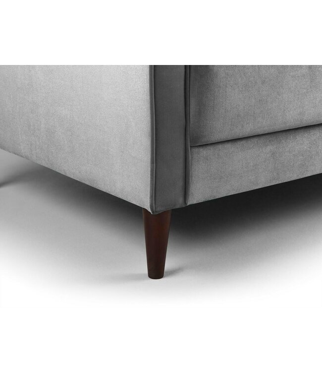 Harper Plush Grey Armchair