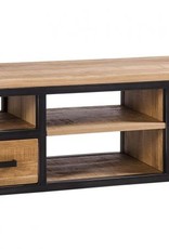 Forge Iron & Oak Industrial Style TV Unit