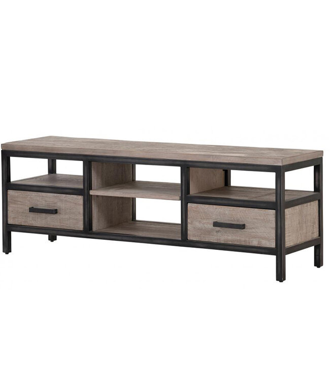 Besp-Oak Furniture Forge Weathered Oak TV Unit