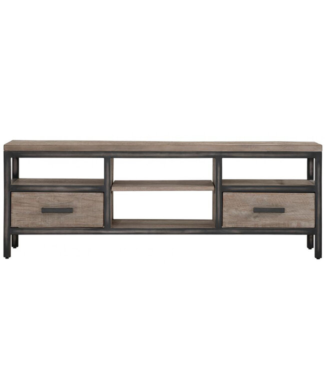 Besp-Oak Furniture Forge Weathered Oak TV Unit
