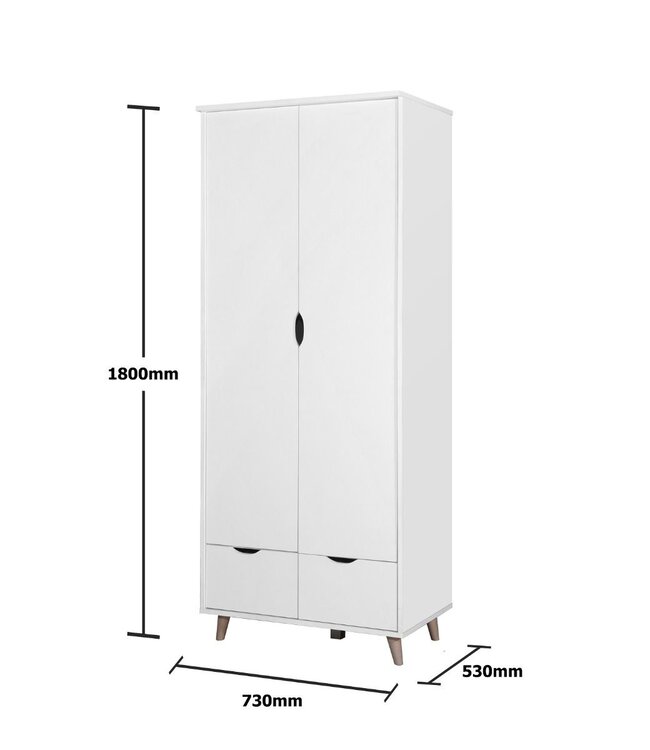 Timber Art Design Pulford 3 Piece Bedroom Set