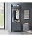 Timber Art Design Zahra Grey Open Wardrobe Bedroom Set