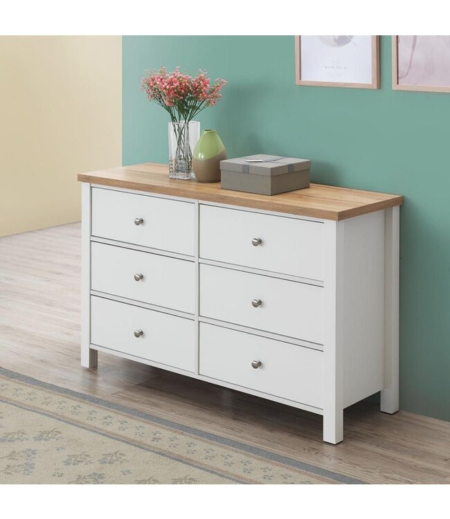 Timber Art Design Astbury Bedroom Set 6 Drawer Chest