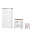 Timber Art Design White Bedroom Set 3 Drawer Chest