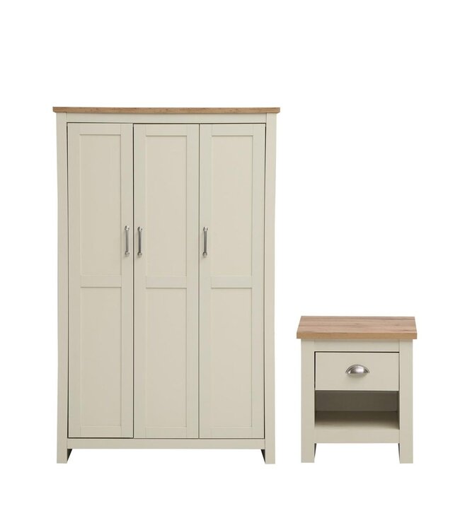 Timber Art Design Lisbon Cream Bedroom Set