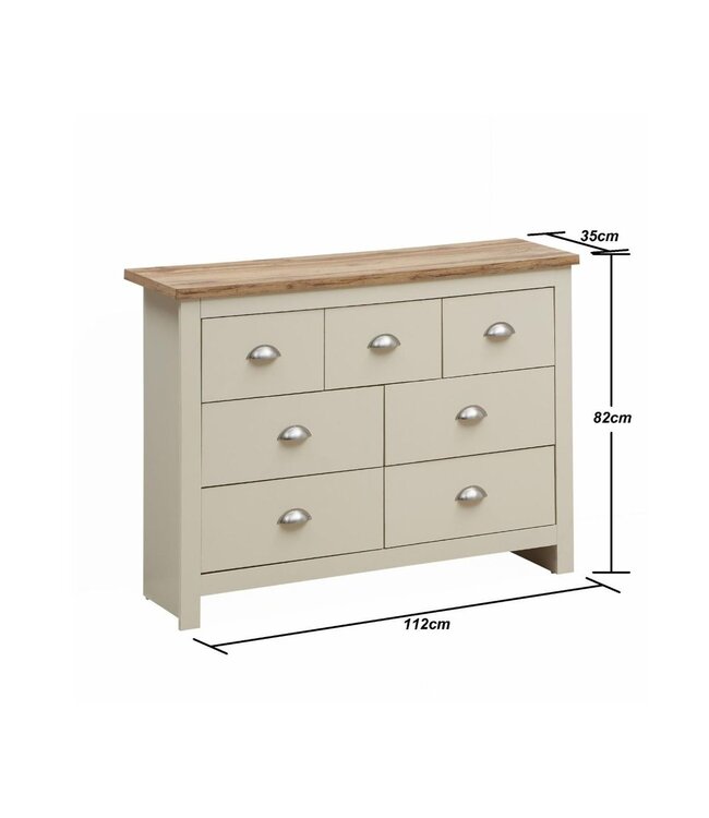 Timber Art Design Lisbon Cream Bedroom Set