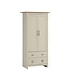 Timber Art Design Lisbon Cream Bedroom Set 2 Door Wardrobe