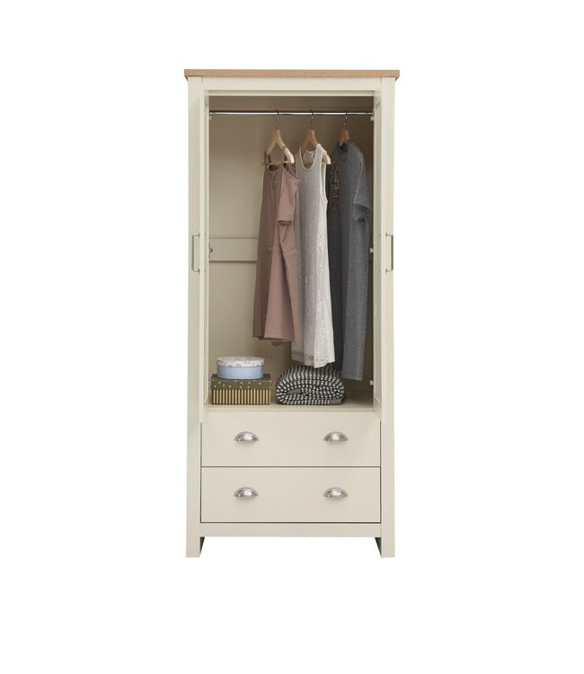 Timber Art Design Lisbon 2 Door Wardrobe