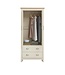 Timber Art Design Lisbon Cream Bedroom Set 2 Door Wardrobe