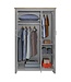 Lisbon Grey Bedroom Set 3 Door Wardrobe