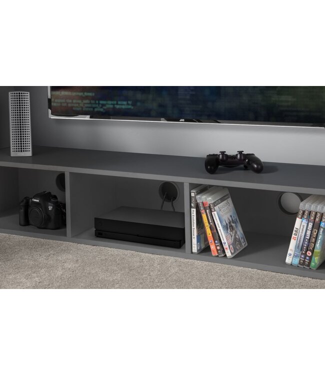 Julian Bowen Nebula Gaming Bed with Desk - Anthracite