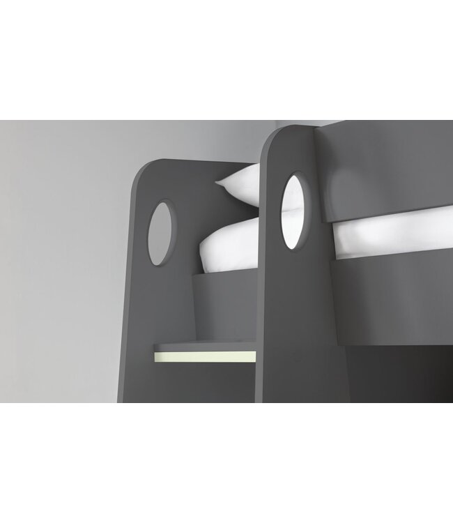 Julian Bowen Nebula Gaming Bed with Desk - Anthracite