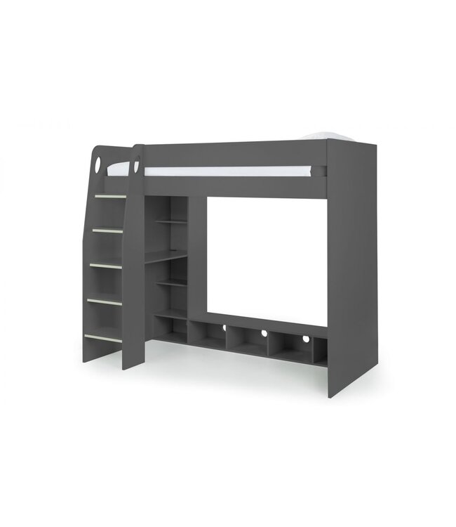 Julian Bowen Nebula Gaming Bed with Desk - Anthracite