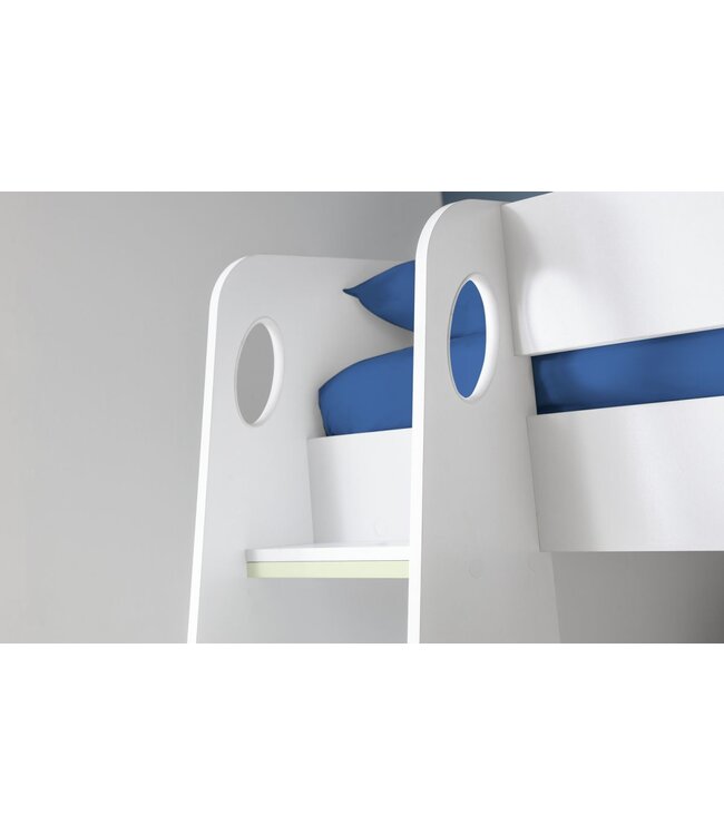 Julian Bowen Nebula Gaming Bed with Desk - White