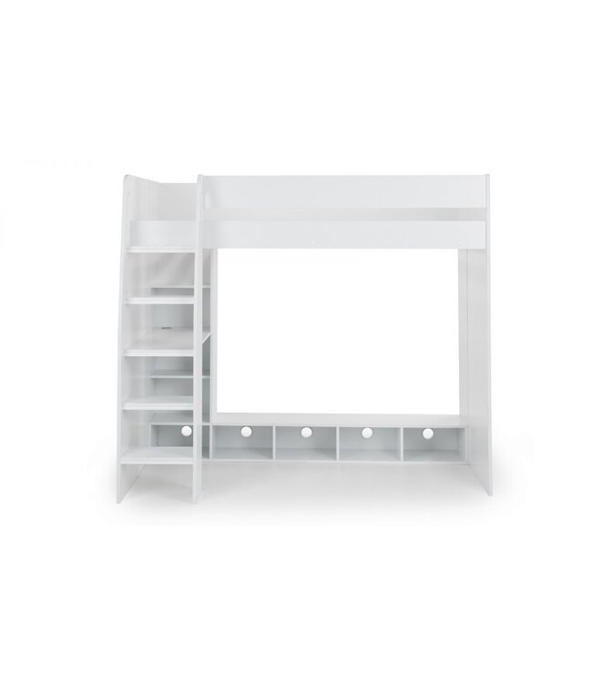 Julian Bowen Nebula Gaming Bed with Desk - White