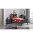 Julian Bowen Maine Bookcase Bed - Anthracite