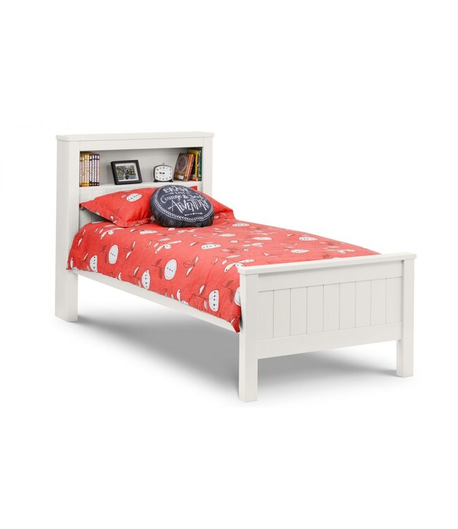 Julian Bowen Maine Bookcase Bed - White