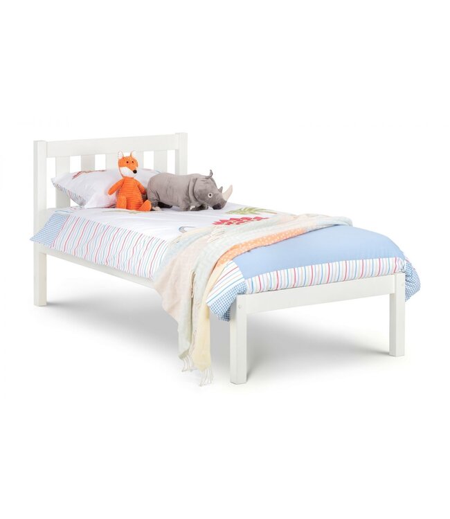 Julian Bowen Luna Single Bed - Surf White